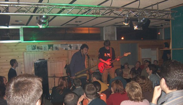 Gorka Benitez, novembre de 2004. Segon concert a La Traska.